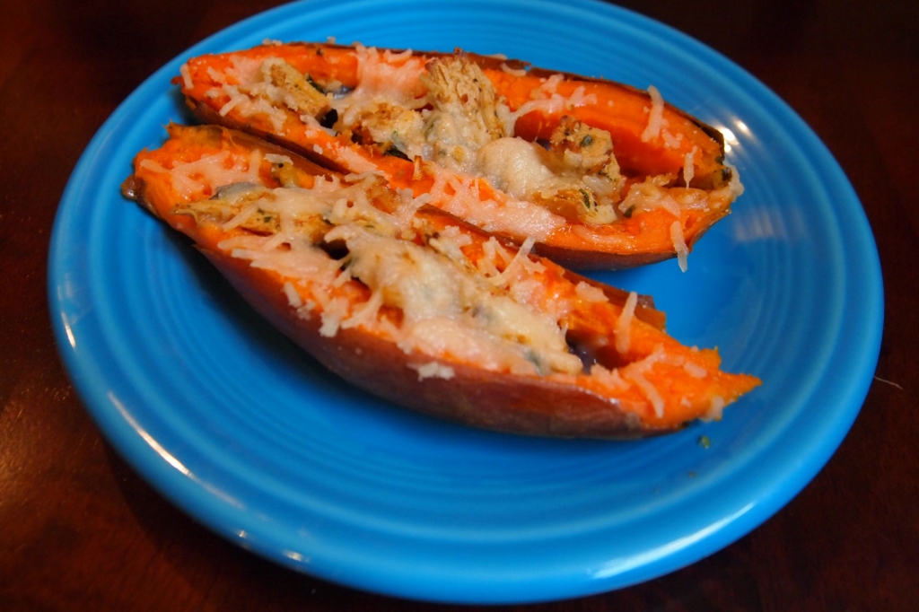 Chipotle Sweet Potato Skins