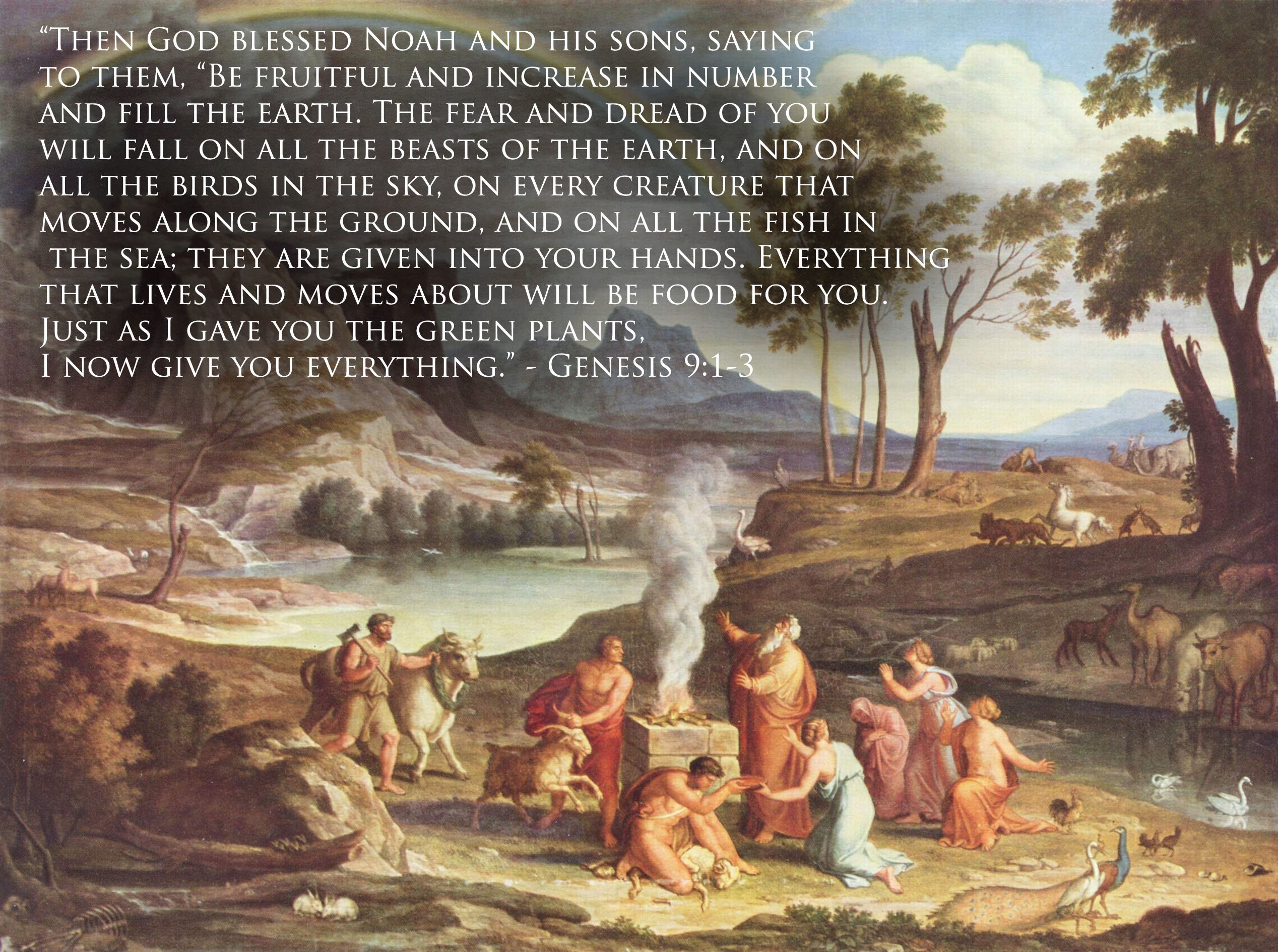 Genesis 9 - God's Covenant with Noah and Humankind