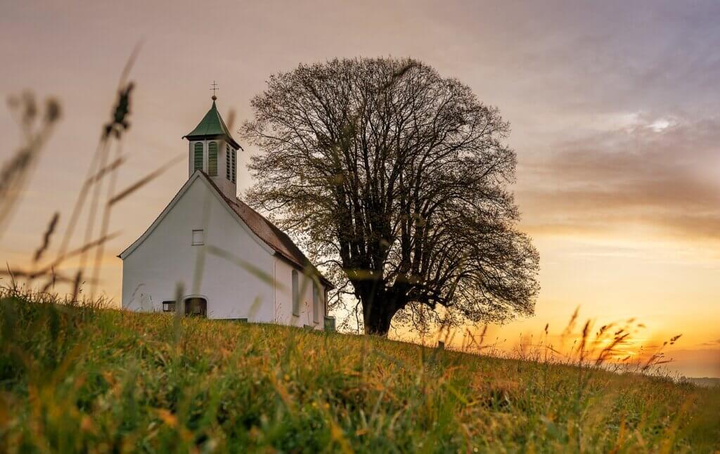 Church at Sunrise