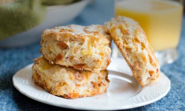 Tofurkey vegan recipe for ham and cheese biscuits