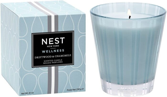 nest new york driftwood and chamomile vegan candle