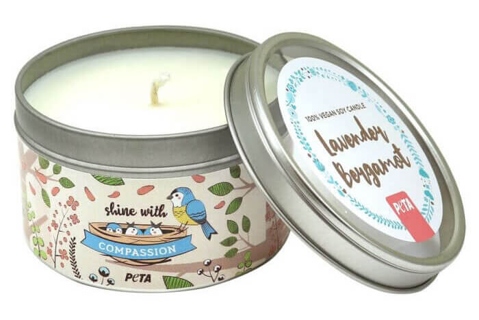 peta shop kind heart lavender-bergamot candle