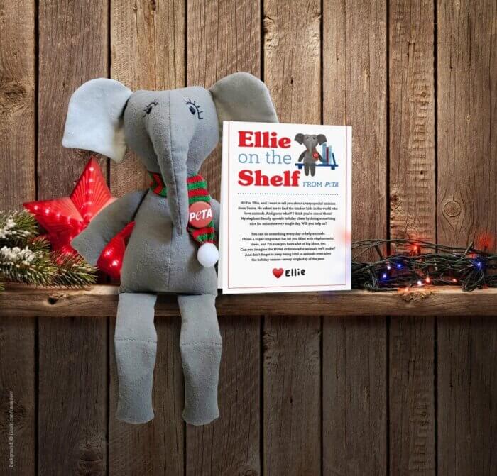 Gift suggestions: PETA's Ellie on the Shelf